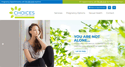 Desktop Screenshot of choicespregnancy.org